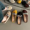 Sapatos Femininos Elegantes Planos Antiderrapantes Tendência 2026 Estilo Chanel para Combinar com Saias, Sapatos Versáteis de Solado Macio com Bico Fechado para Uso Diário