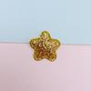 Pó de Frutose Estrela de Cinco Pontas Estilo Coração Material Decorativo DIY Feito à Mão Patch para Capinha de Celular de Beleza