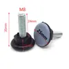 Pie de Teflón Ajustable M6M8 para Mesa y Silla, Base Deslizante para Muebles, Tornillo para Estante
