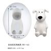 Vela Aromática Cachorro Filhote Ursinho de Pelúcia Molde de Silicone Difusor de Aroma Animal Ornamento de Gesso Molde de Bolo de Resina
