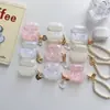 Funda Protectora para Auriculares Apple Nueva de Tercera Generación 2022 con Diseño de Concha Adecuada para Funda Airpod5/4 con Correa Suave y Cadena Pro3