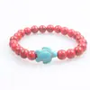 Amazon Transfronterizo Cuentas de Tortuga Nuevas Pulsera Elástica Bohemia Pulsera Infantil Pulsera Cuerda para la Mano de Mujer