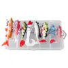 Pacote de iscas macias cauda em T transfronteiriça peixe de chumbo 5 10 Luya isca artificial rolo-cauda conjunto de iscas bionic bait fabricantes atacado