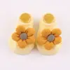 Calcetines para Bebé Antideslizantes para el Piso 0-1 Año Bebé Verano Calcetines Transpirables Recién Nacido Lindos Calcetines de Algodón con Flores Venta al por Mayor
