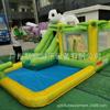 Comércio exterior fábrica panda fornecimento inflável trampolim inflável trampolim slide equipamento de diversão crianças indoor viagens ao ar livre