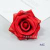 Pintura a óleo artificial ângulo flor de rosa atacado cocar étnico fazendo chapéu decoração de flor adereços de fotografia guirlanda caixa de flores com flor