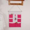 Esencial para Dormitorio: Bolsa Colgante de Almacenamiento para Mesita de Noche, Bolsita Colgante de Tela, Bolsa de Almacenamiento para Artículos Varios de Dormitorio, Bolsa Colgante de Almacenamiento, Una Pieza Dropshipping