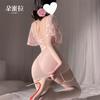 Lencería de Encaje Floral Sexy Duomila Nuevo Vestido Sexy Femenino Traje Ajustado Cubre Cadera Deseo Puro Transparente Dormir