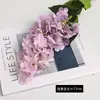 Hortensia de pagoda de una rama nórdica flor artificial decoración de lugar de boda en casa accesorios de fotografía flor falsa de hortensia
