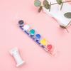 Tira de Pigmento Acrílico Transfronteiriço Boneca de Gesso Pintura DIY Infantil Grafite 3 ml 12 Cores 6 Pigmento de Pintura de Uma Peça