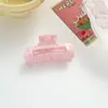 Pinza para el Cabello de Nuevo Estilo con Diseño Floral Fresco y Lindo, Pinzas Florales de 8 cm para Peinados Recogidos en la Parte Trasera de la Cabeza, Elegantes Accesorios de Pinza para el Cabello para Mujeres