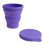 Mini copo de silicone anti-queda copo telescópico copo dobrável portátil para exterior copo infantil fofo pronta entrega atacado
