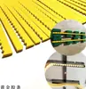 Máquina rotativa de troquelado Gom tira de esponja esponja de onda amarilla tira elástica de esponja máquina ranuradora porta-troquel esponja de espacio 6mm