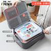 Bolsa de Almacenamiento de Documentos Multicapa, Portatarjetas de Gran Capacidad para Viajes, Archivo de Documentos Importantes, Tarjeta de Crédito Licencia de Conducir, Entrega Transfronteriza