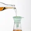 Funil Dobrável de Silicone Criativo Portátil Mini Funil Dispensador de Líquido Pequeno Funil Doméstico de Cozinha Funil de Óleo Retrátil