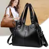 Bolso de Mujer Transfronterizo Nuevo 2023, Bolso para Madre de Mediana Edad, Bolso de Hombro Cruzado de Color Contrastante Estilo Coreano, Bolso de Mano con Estilo