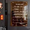 Imán para Refrigerador Calendario Tablero de Mensajes Pegatina de Exhibición Hogar Magnético Borrable Planificador Nota de Escritura Tablero Acrílico