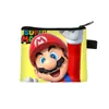 Nova Carteira de Moedas do Mario, Porta-Cartões e Chaves Mini de Alta Qualidade para Crianças, Bolsa Pequena com Zíper de Longa Capacidade Estilo Curto para Estudantes