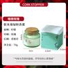 Cera de soja criativa aromaterapia vela casa Avançado romântico aniversário presente de casamento copo verde Cortiça fragrância livre de fumaça