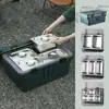 Caja Refrigeradora Aislada para Puestos, Refrigerador de Coche de Gran Capacidad, Caja para Mantener Fresco en Camping al Aire Libre, Caja para Pesca en el Mar, Caja Especial Compartimentada para Uso de Vendedores