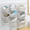 Cesta colgante de almacenamiento para mesita de noche Estante de pared para dormitorio Estantería de almacenamiento para cama de estudiante Esencial para dormitorio Cesta colgante para baño