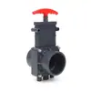 Válvula Gaveta de PVC Válvula Gaveta de Plástico UPVC Válvula Gaveta Deslizante Válvula de Puxar Válvula de Placa de Puxar para Tanque de Peixes Válvula de Esgoto Haste de Gaveta de Puxar para RV