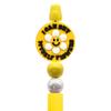 Cara Sonriente Linda Pegamento Suave de PVC Cuentas Focalizadoras Accesorios para Bolígrafo de Tinta Accesorios de Flores de Alto Valor para Niña Joyería de Cuentas DIY