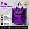 Bolsa de equipaje plegable Haoken, bolsa de compras con ruedas de gran capacidad, bolsa de almacenamiento para camping, ruedas silenciosas, engrosada