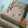Fabricante Original 2025 Hombres Otoño e Invierno Deportes Rectos Versátiles Nuevos Pantalones de Chándal Gruesos de Terciopelo Pantalones Deportivos Modernos