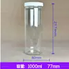 Botella de Proteína en Polvo para Mascotas 300g, Botella de Creatina, Botella de Nueces, Botella de Polvo Químico, Botella de Granos, Botella de Medicamento para Peces
