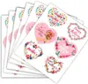 Etiqueta Adhesiva Redonda de Bendición Navideña Tarjeta de Felicitación para el Día de la Madre Sobre Decoración de Regalo Artículos Personales Pegatina DIY