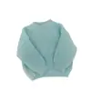 Suéter de Malha Grossa para Bebê Primavera e Outono Moda Coreana Menina Tricotado Elegante Camisa Base Top Roupas Cor Doce