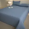 Colcha de cama de algodão puro dupla face, peça única, 100% algodão, lençol de cama tatami acolchoado, adequado para todas as estações, conjunto de três peças