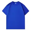 Playera de Algodón Puro Logotipo Estampado Personalizado Trabajo en Grupo Ropa de Clase Uniforme de Clase Cuello Redondo Marca de Moda Manga Corta Venta al por Mayor Camiseta Publicitaria