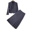 Nuevos maestros y maestros vestido de vestir profesional vestido traje de moda traje overol de primavera y otoño para mujer una generación de cabello