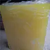 Los fabricantes venden placas de goma de resorte translúcidas para tendones de res de poliuretano PU transparente amarillo, el tamaño se puede solicitar.