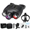 Nuevo Dispositivo de Visión Nocturna Montado en la Cabeza con Binoculares para Exteriores, Casco Táctico Nocturno, Brújula Binocular, Telescopio Digital Infrarrojo