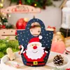 Decoraciones Navideñas Haobei Bolso Creativo de Mezclilla Bolsa de Regalo Navideño Bolso de Dibujos Animados Bolsa de Dulces para Personas Mayores