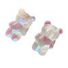 Soporte Plegable de Oso Burbuja Colorido Tridimensional con Cojín de Aire Soporte de Escritorio Soporte para Teléfono Móvil de Dibujos Animados con Bolsa de Aire
