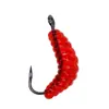 Cebo blando para peces de agua dulce, incluyendo gusanos de gancho de boca de caballo, gusanos y gusanos de la harina de cabeza roja, utilizado para pescar carpas crucianas y percas