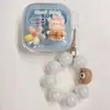 Funda para Auriculares Redmi Buds8 Edición Vitalidad Colgante de Muñeco de Dibujos Animados DIY Buds6/7S Bluetooth Funda Blanda Colgante