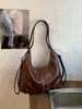 Bolsa de Axila Grande Capacidade Moda Retrô para Mulheres 2026 Nova Moda Bolsa Transversal de Ombro Único Mochila Tote para o Dia a Dia