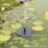 Plástico de Fábrica Pequeño Jardín Mini Fuente Flotante para Agua Piscina Fuente Solar Flujo de Agua Piscina Baño de Agua para Pájaros
