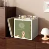 Estantería de acero para biblioteca doméstica, estante de almacenamiento de pie, estantería para niños, estante de almacenamiento de hierro integrado para sala de estar montado en la pared