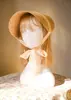 Chapéu Lolita Francês Retrô Chapéu de Palha Plano Base para DIY Acessórios Vintage Feitos à Mão Chapéu de Renda Bnt