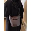 Moda Personalizada 2026 Nuevo Diseño Bolso Cubo Retro Simple de Gama Alta Versátil Bolso Cruzado de Hombro para Mujer