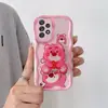 Adecuado para Funda de Teléfono Samsung A73 Crema A54 Helado Kuromi A32 Al por Mayor A21S Soporte A50 Pulsera A53