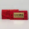 Ouro Puro 999 Feliz Dia dos Namorados Te Amo por Dez Mil Anos Nota de Ouro Envelope Vermelho 520 Presente para Namorada Esposa 520 Envelope Vermelho