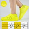 Shake Tone Mesmo Estilo Rainproof Shoe Cover Silicone Antiderrapante Capa de Sapato Resistente ao Desgaste para Homens e Mulheres Sapatos à Prova d'Água de PVC Botas de Chuva Sapatos de Capa de Pé