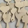 Espejo Pequeño de Madera Se Puede Pintar por Ti Mismo, Regalos DIY para Niños, Categorías de Buena Relación Calidad-Precio, Varias Formas en Stock